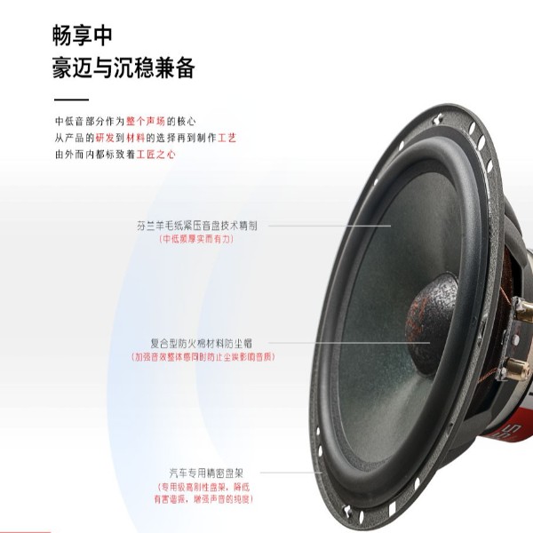 威格二分频套装喇叭A6.2